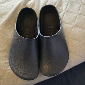 Birkenstock Blue Clogs